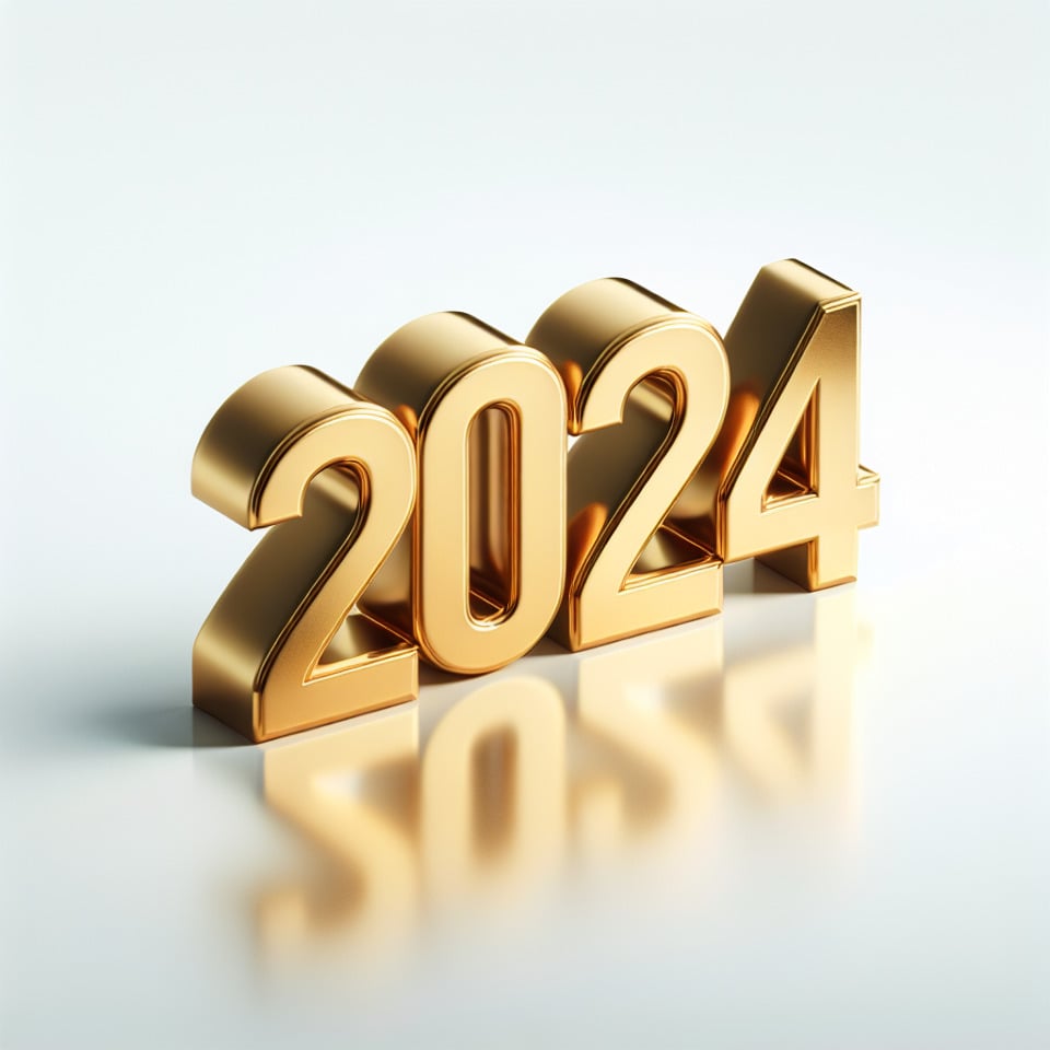 2024 text effect image