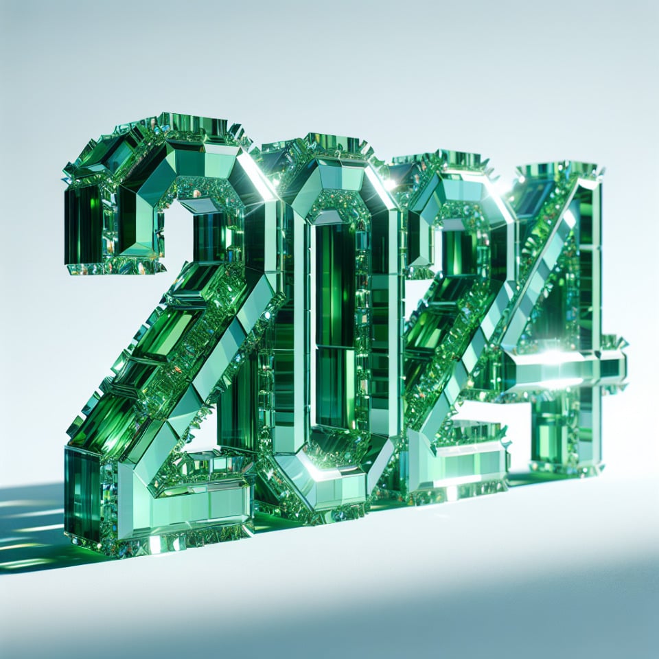 2024 text effect image