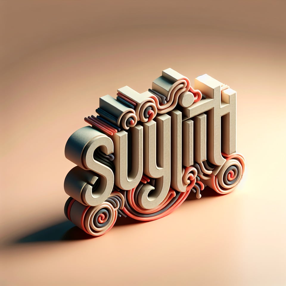 Sujith text with 3d effect text effect image