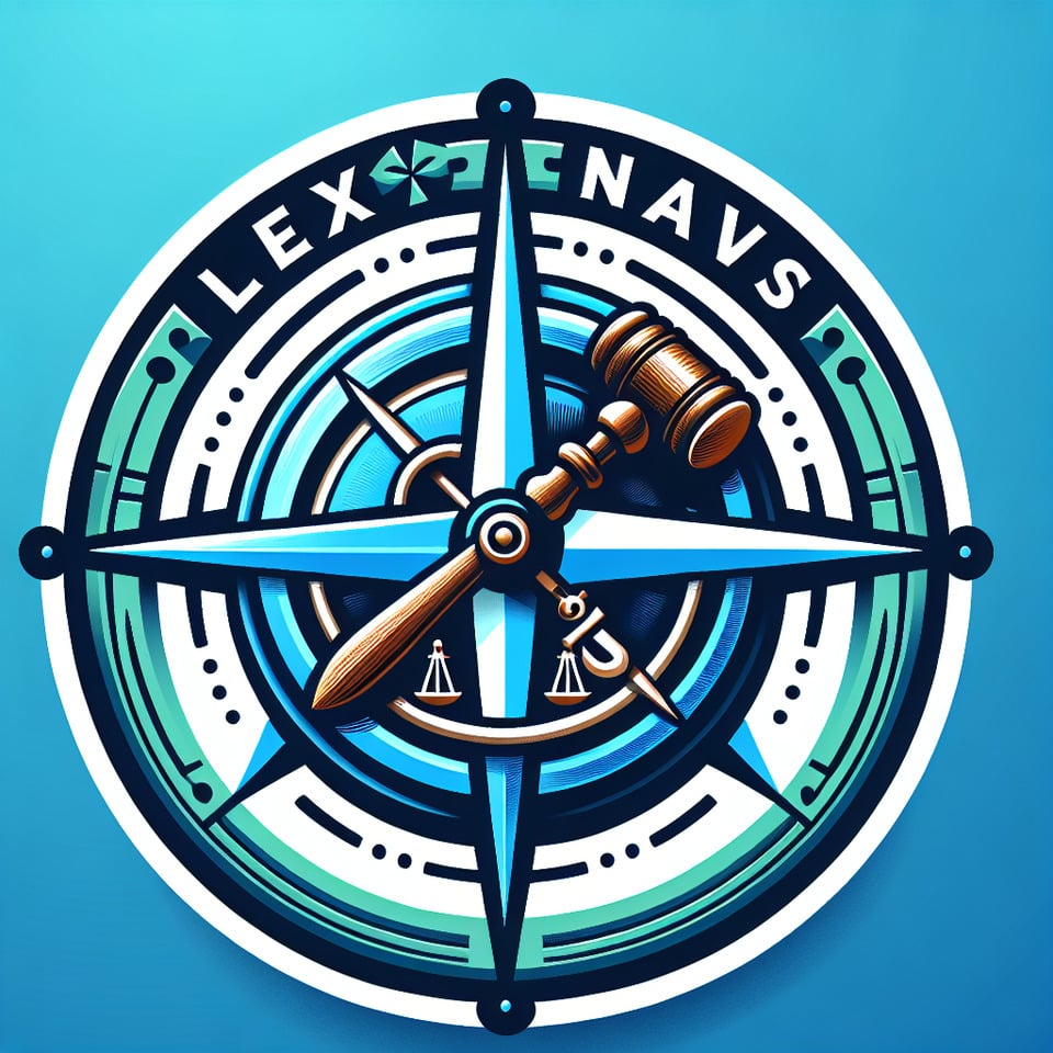 LexNavis logo design 3d text effect image