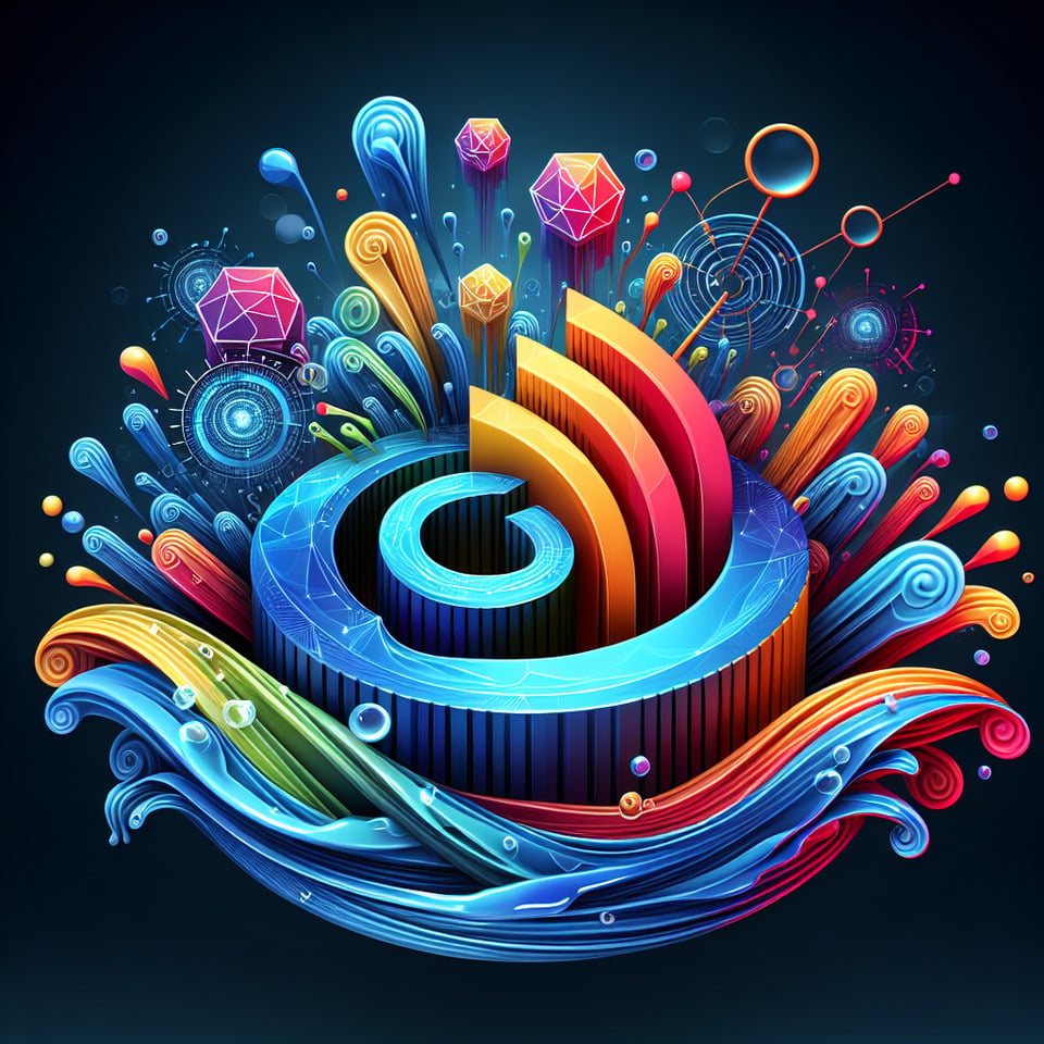 Studio A MKT Digital logo design 3d water effects text effect image