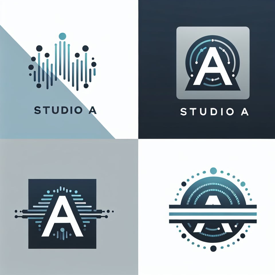 Studio A MKT Digital logo desing text effect image