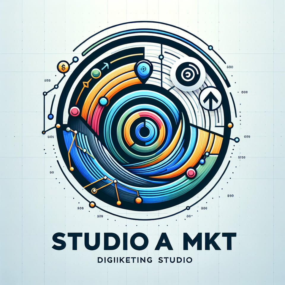 Studio A MKT Digital logo desing text effect image