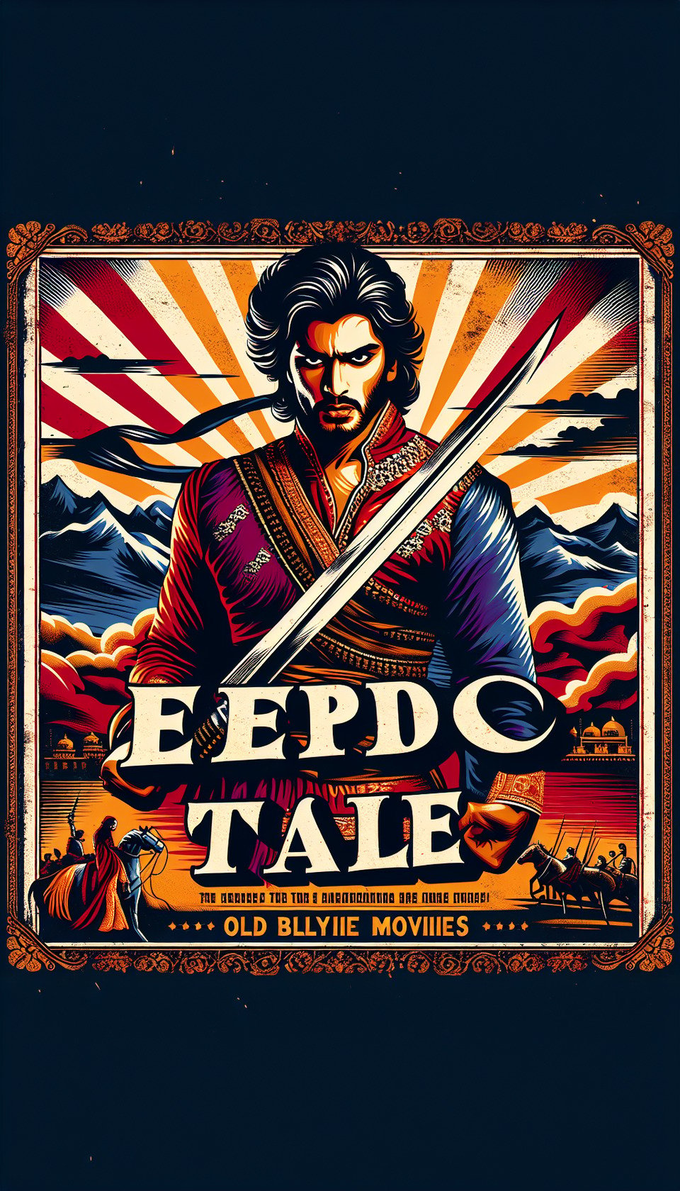 pathaan movie poster text effect image