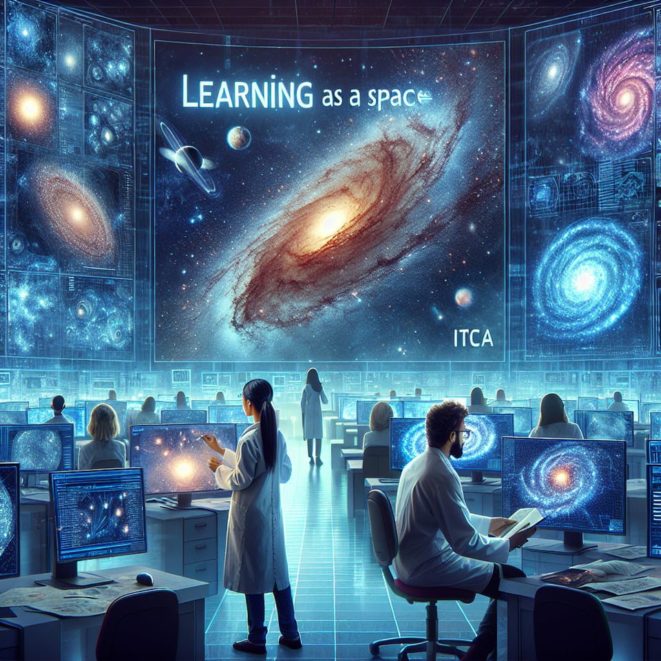 Learning like an Space scientist: ITCA text effect image