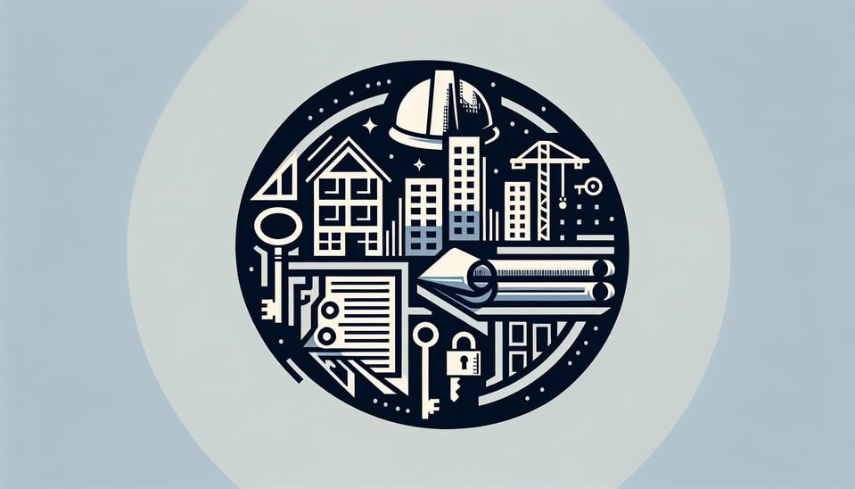 Professional logo for an engineering companyengineering contracting and real estate office text effect image