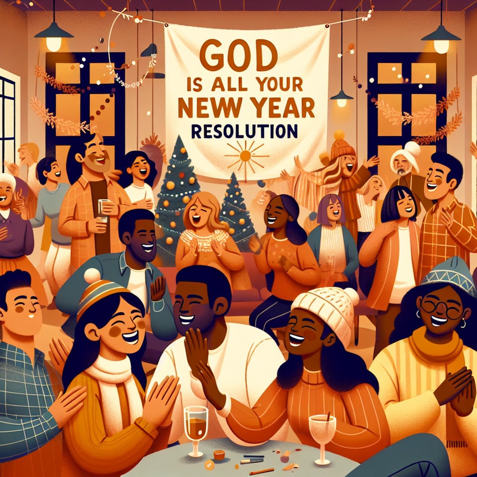 Happy New Year to all God’s children ,GOD IS ALL YOU NEED.,Let spirituality be your New Year resolution🙏 text effect image