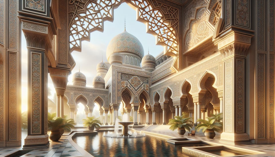 Islamic text effect image
