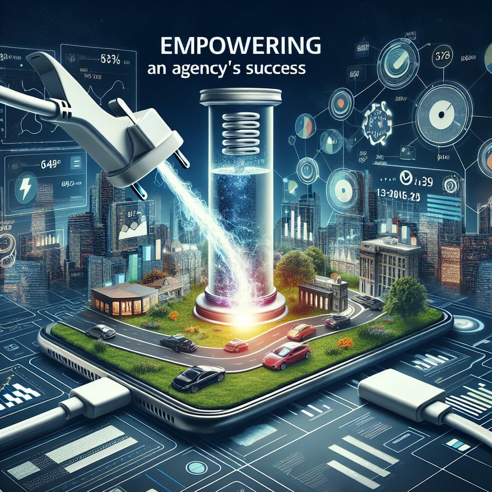 Empower Your Agency's Success - Supercharge Your Strategies with Our Comprehensive Website Analysis Tool! text effect image