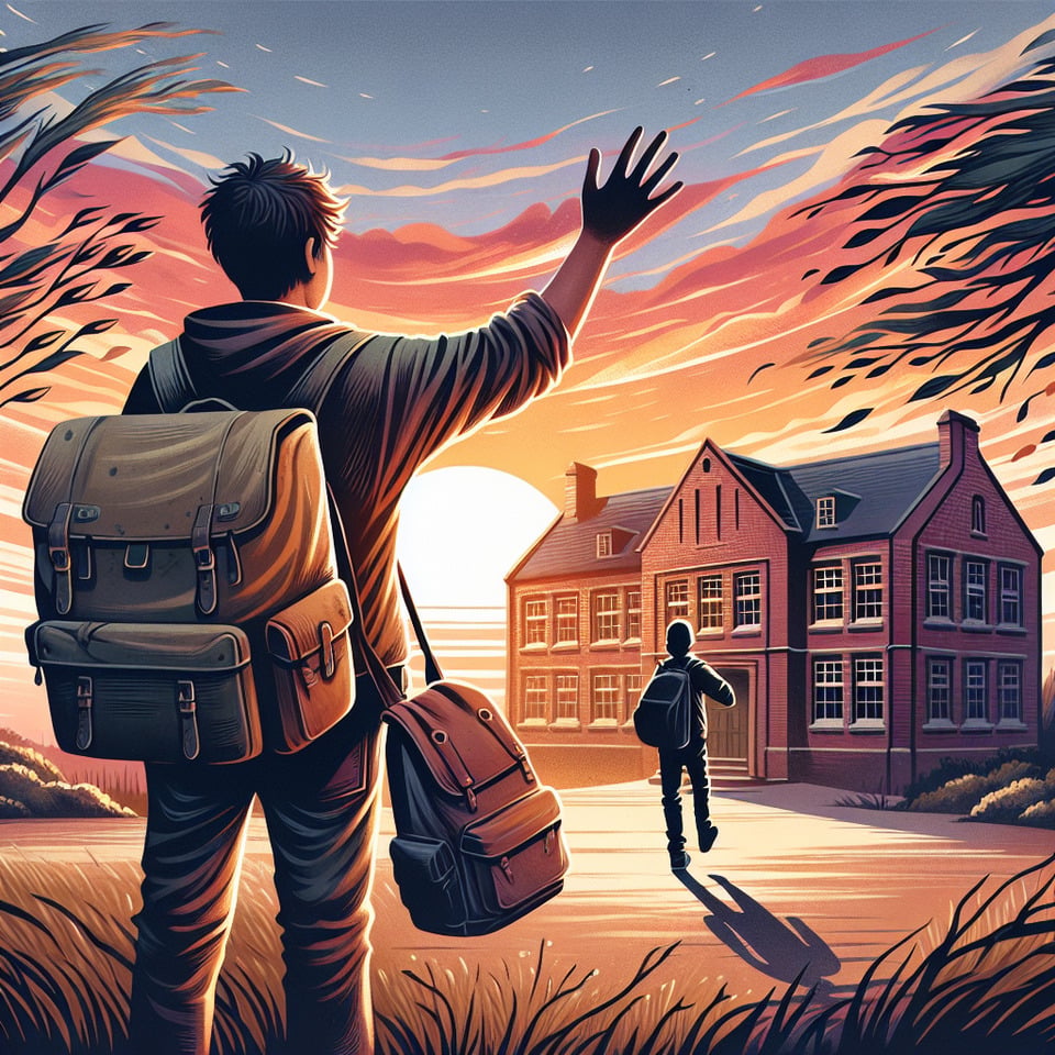 paragraph about missing my friend who is going to hostel text effect image