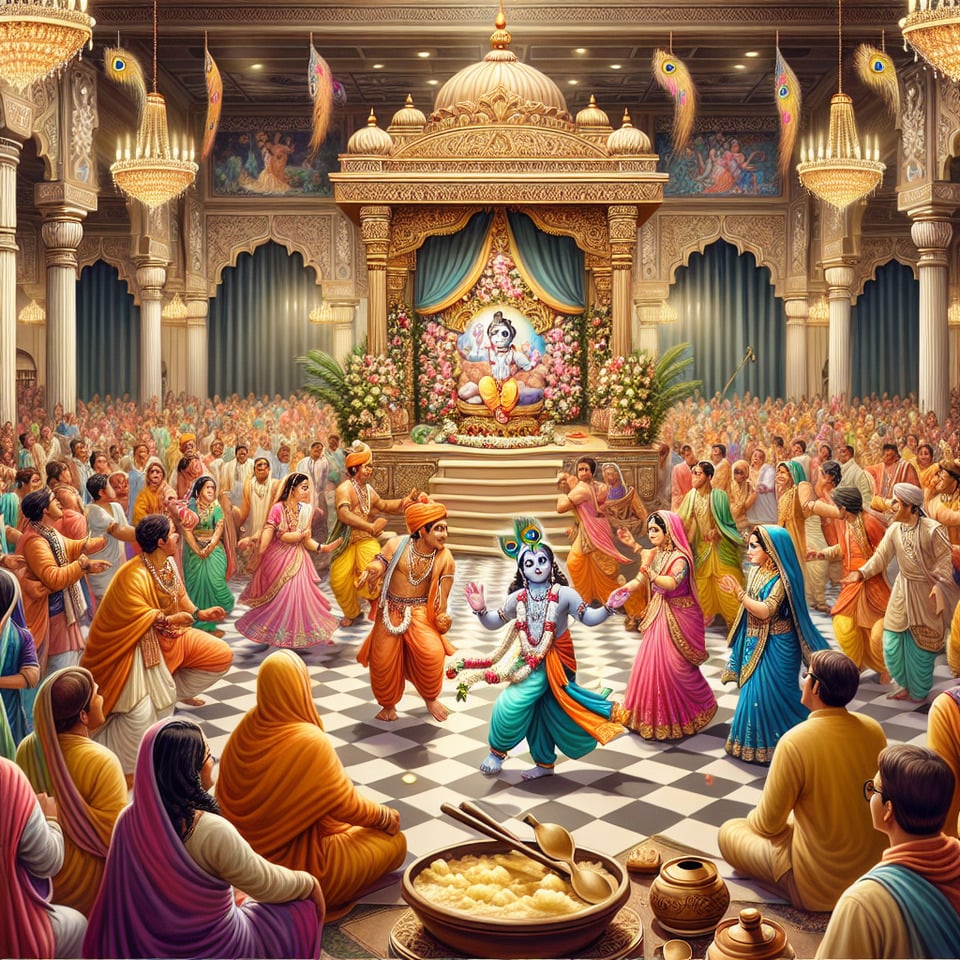 JANMASHTMI SPECIAL ASSEMBLY text effect image