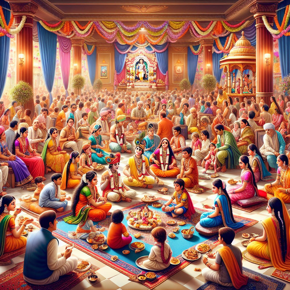 JANMASHTMI SPECIAL ASSEMBLY text effect image