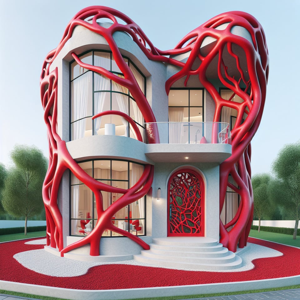 ARTERY name of home 3d render text effect image