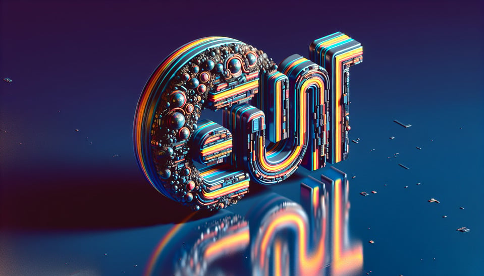 make this text ವಿಸ್ಮಯ to 3d text with sci-fi effect text effect image