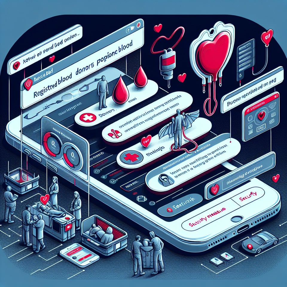 1. What is Rescue Blood?,,Rescue Blood is an online platform dedicated to connecting blood donors with individuals in need of blood. Our mission is to streamline the blood donation processmaking it easier for donors to contribute and for recipients to find the life-saving blood they require.,,2. How does Rescue Blood work?,,Rescue Blood works by creating a network of registered blood donors and individuals seeking blood. Donors can sign upproviding essential information such as blood type and location. When a blood request aligns with a donor’s profilea notification is sentenabling a quick and efficient match.,,3. How do I become a blood donor on Rescue Blood?,,To become a blood donorsimply register on the Rescue Blood website. Complete your profile by providing accurate detailsincluding your blood type and contact information. Once registeredyou’ll be part of our communityready to make a difference when someone needs your help.,,4. Is my personal information safe on Rescue Blood?,,Yeswe take the security and privacy of your information seriously. Our platform utilizes robust security measures to protect your data. Rest assured that your personal details will only be used for the purpose of facilitating blood donations and will not be shared with third parties without your consent.,,5. Who can request blood on Rescue Blood?,,Blood requests can be made by individualshospitalsor healthcare professionals. We aim to assist anyone in need of bloodensuring a swift and efficient connection with our network of willing donors.,,6. How do I request blood on Rescue Blood?,,If you require bloodsimply log in to your account and submit a blood request. Provide necessary details such as blood typequantity neededand location. Our system will then match your request with suitable donorsand you’ll be notified once a match is found.,,7. Can I choose a specific donor on Rescue Blood?,,While you can’t choose a specific donorour system is designed to match blood requests with suitable donors based on blood typelocationand availability. This ensures a quick and efficient response to urgent blood needs.,,8. Are there any fees for using Rescue Blood?,,NoRescue Blood is a non-profit initiative. There are no fees for registeringrequesting bloodor donating blood. Our goal is to facilitate life-saving connections without any financial barriers.,,9. How can I stay updated on upcoming blood donation events?,,You can stay informed about upcoming blood donation events by checking the “Events” section on our website. We also recommend following us on social media for real-time updates and announcements.,,10. How can I provide feedback or report an issue on Rescue Blood?,,We welcome your feedback! To provide input or report any issuesplease use the “Contact Us” section on our website. Your feedback helps us improve our platform and better serve the community.,,11. What about the users privacy?,,Rescue Blood cherishes the sacred bond of giving and receiving life. In our digital haventhe anonymity of both blood donors and receivers is our utmost priorityguarded like a well-kept secret. Just as the sun gently kisses the morning dewwe delicately protect the identities of those who offer the gift of life and those who gratefully receive it. Your journey with Rescue Blood is a confidential passagea shared commitment to compassion where privacy is not just a feature; it’s the heartbeat of our benevolent mission. Togetherin this shelter of kindnesswe ensure that the miracle of blood donation unfolds with the grace and dignity it deserves.cinematicillustration text effect image