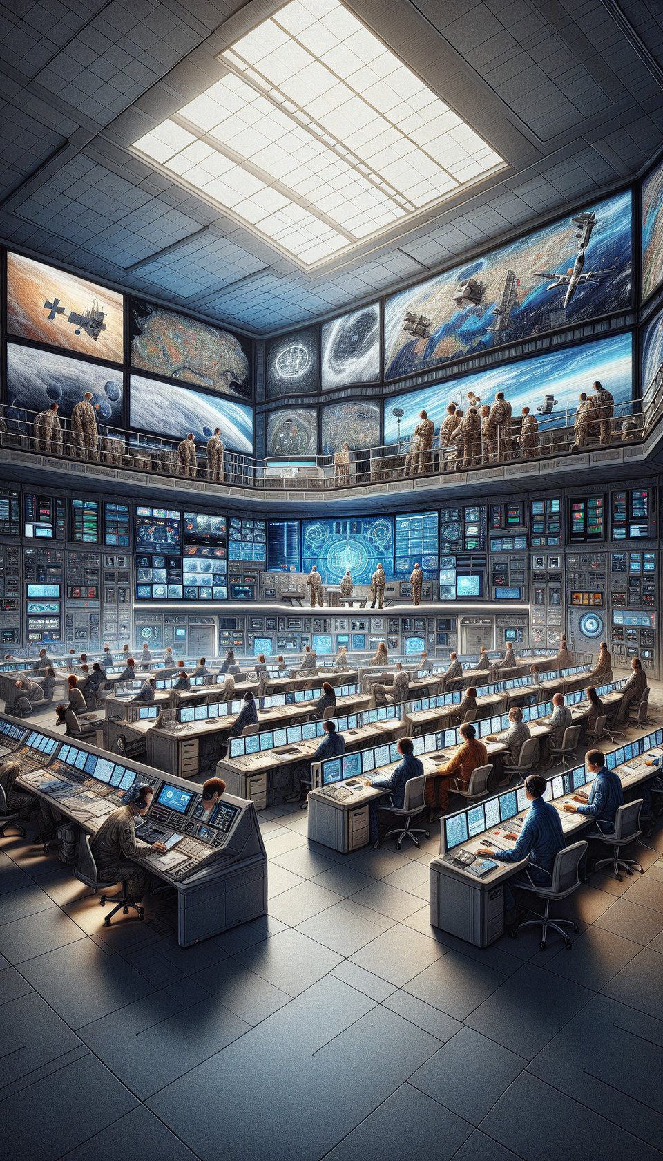create image Masterclass: Ground Control Station Operationsposterpainting3d renderarchitecture text effect image