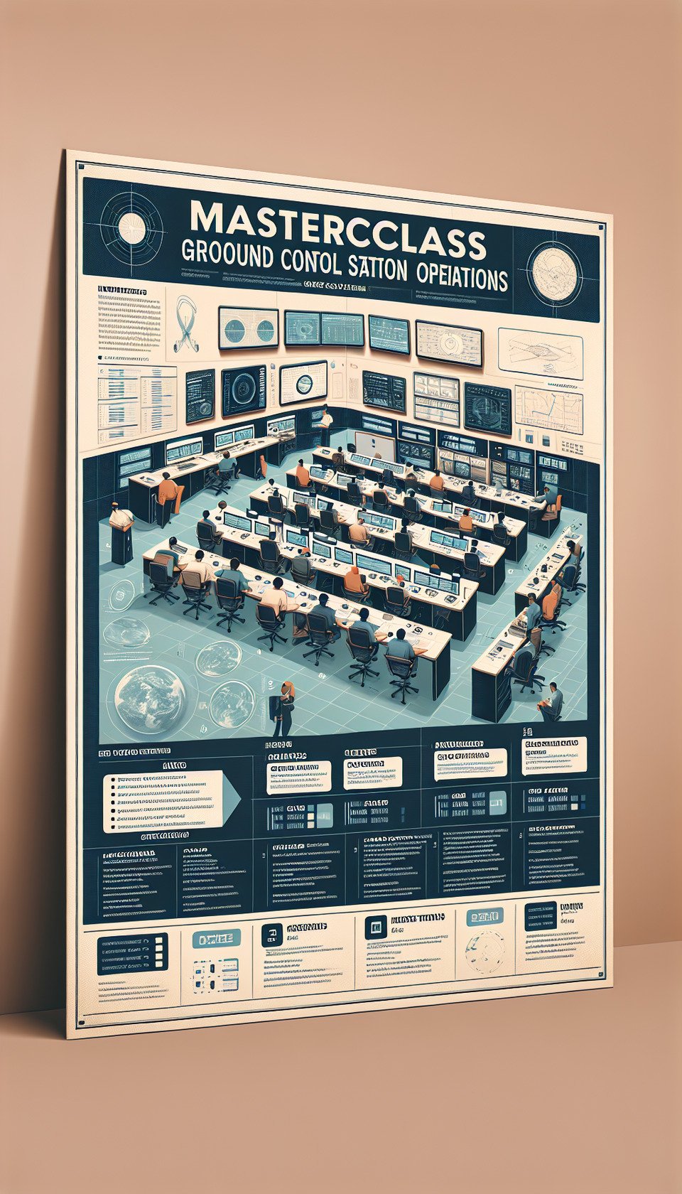 create image Masterclass: Ground Control Station Operationsposterproduct text effect image