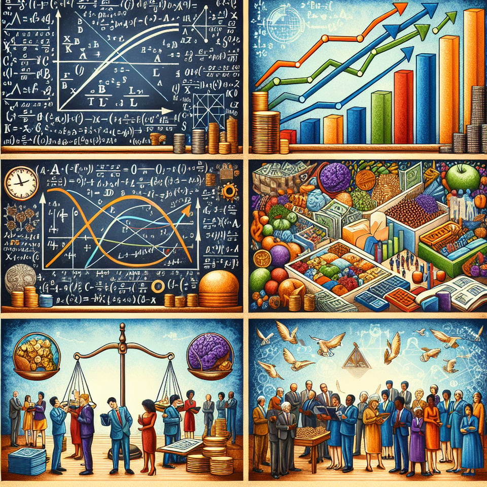 mathematical Economics text effect image