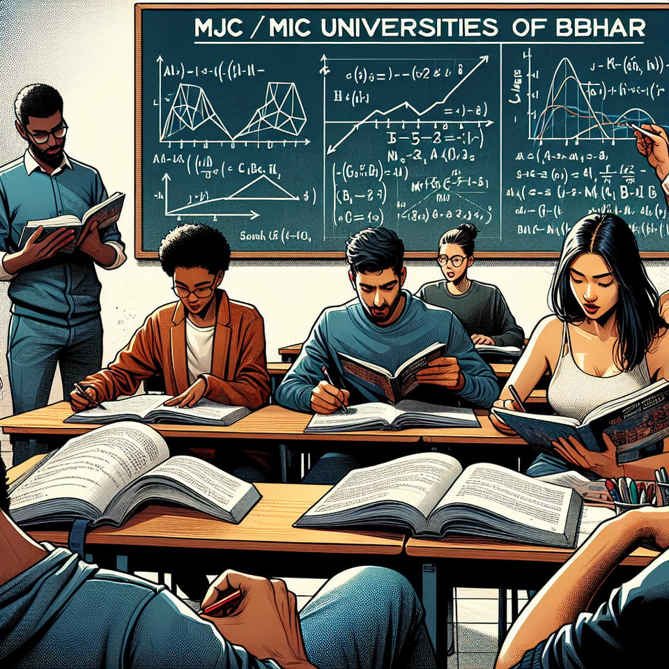 mathematical Economics (Semester II) MJC/MIC Universitites of Bihar text effect image