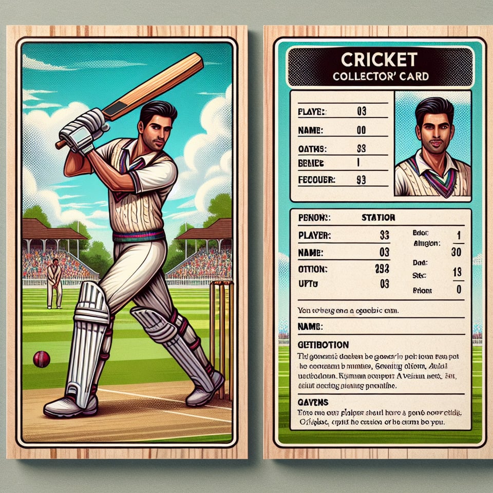 Cricket tump card text effect image