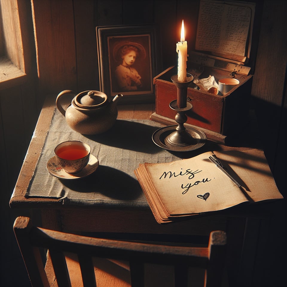 miss you text effect image