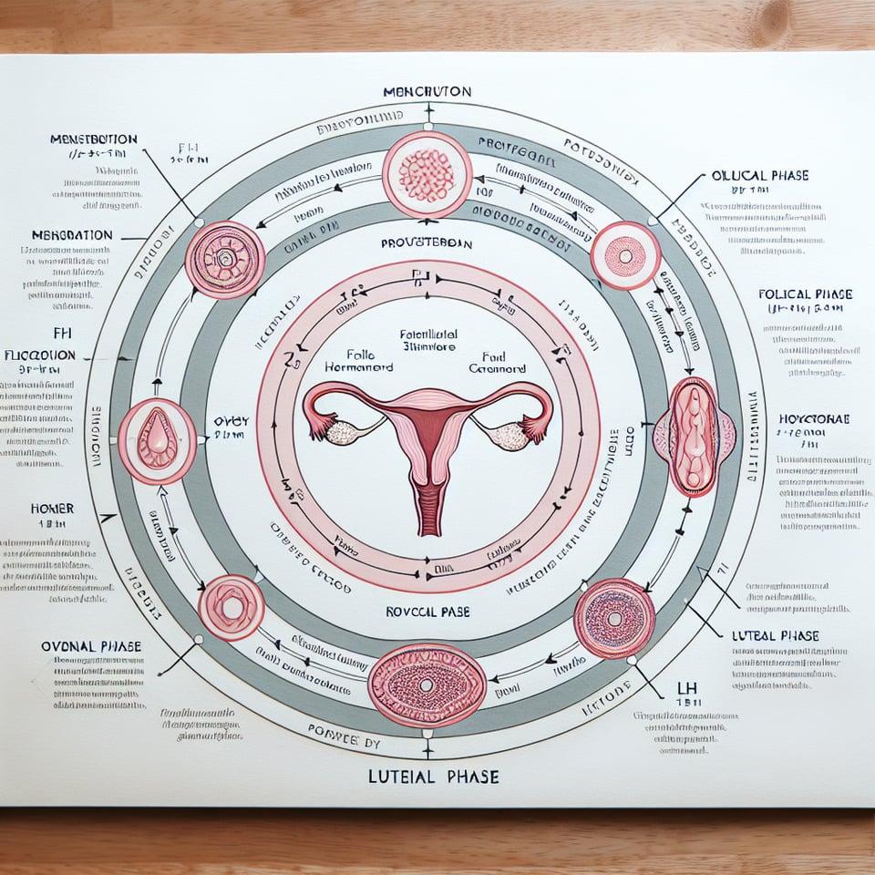 Menstrual Cycle text effect image