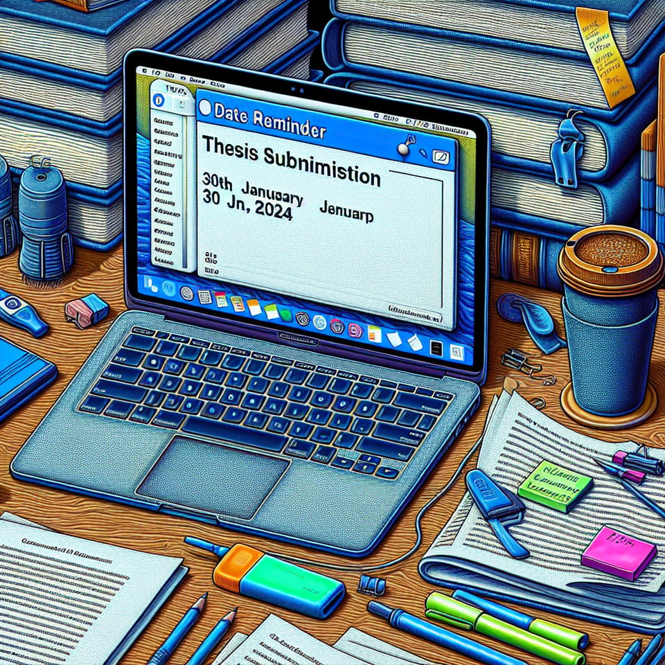 Thesis submission 30-01-2024 text effect image