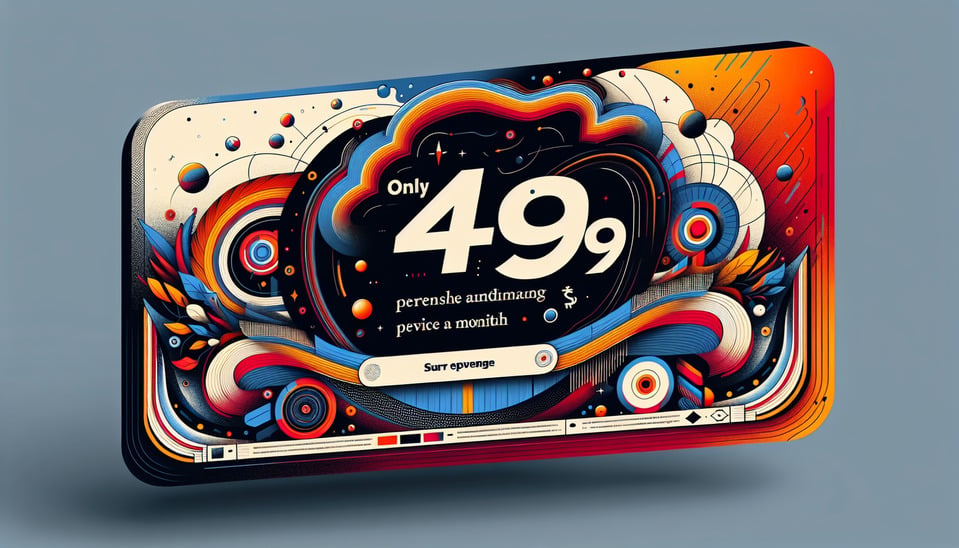 Only ₹ 499/Month text effect image