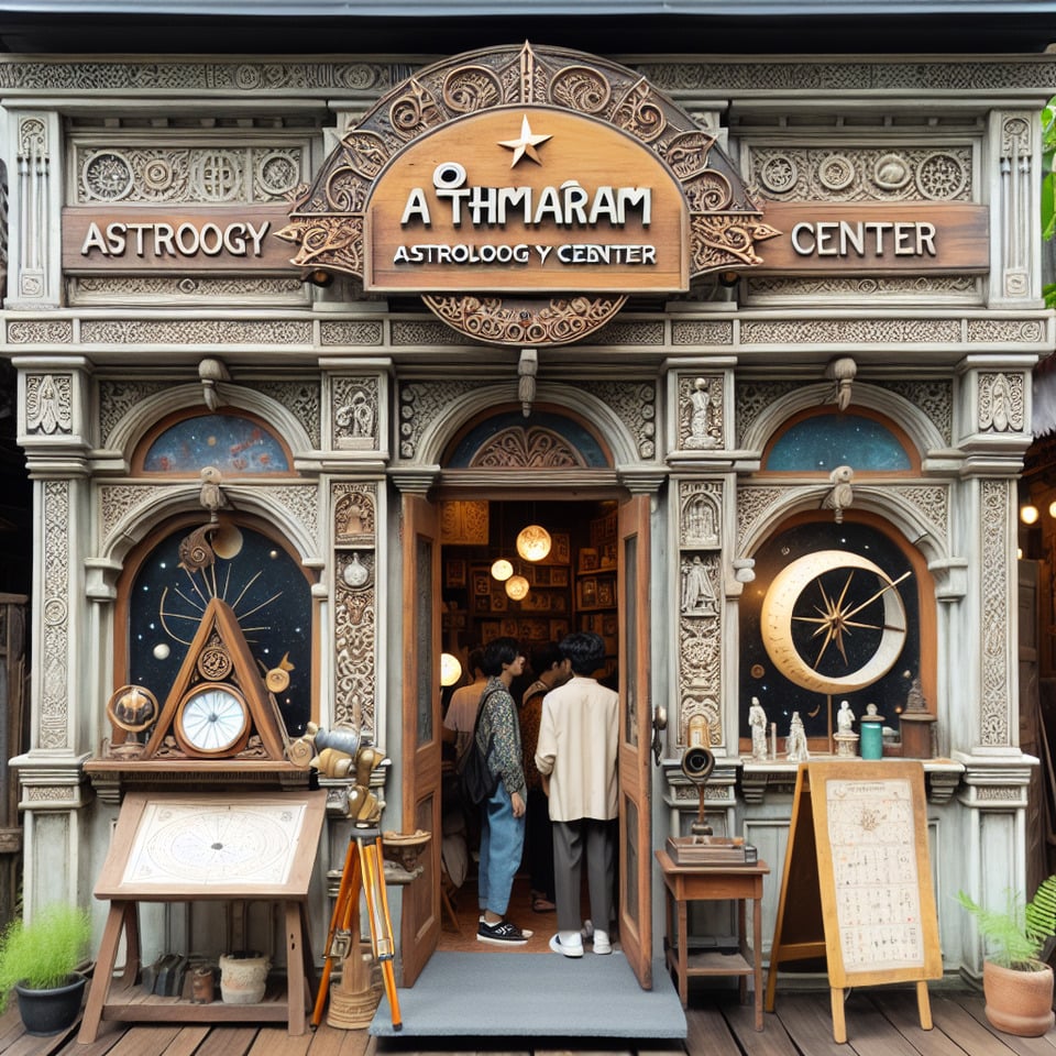 Athmaram Astrology Center text effect image