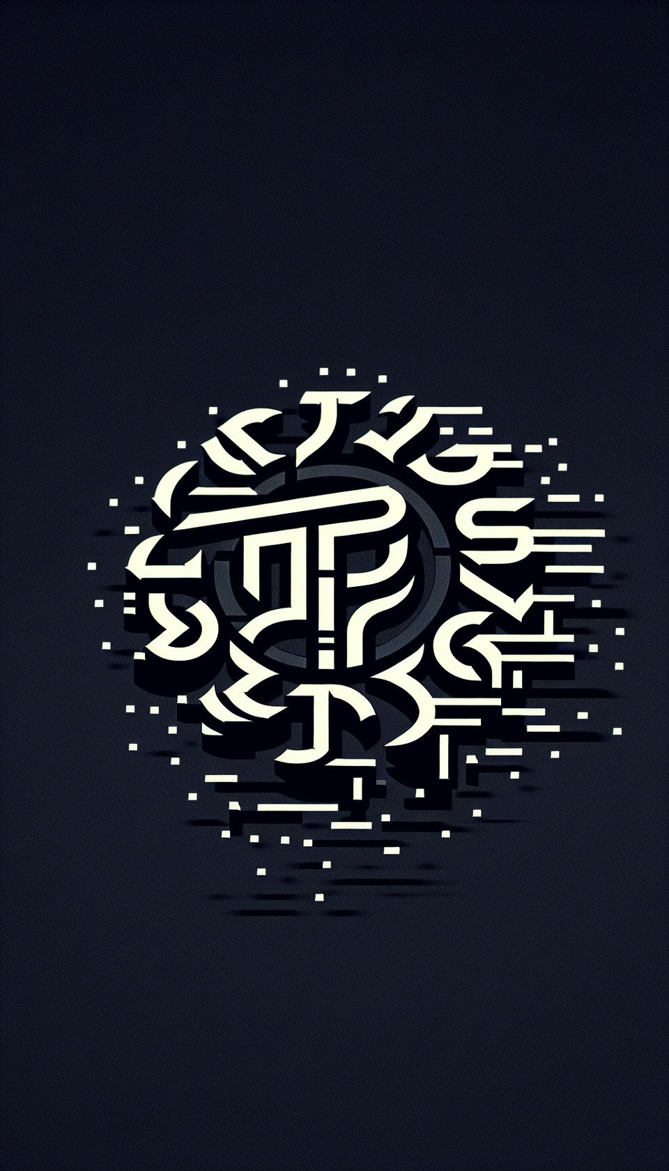 text - Kerrato's bold new emblem - i want this to be an animation of text where in one letter comes one at a time and then slowly the line fade aways. the speed of the letters coming should be medium to fast. text effect image