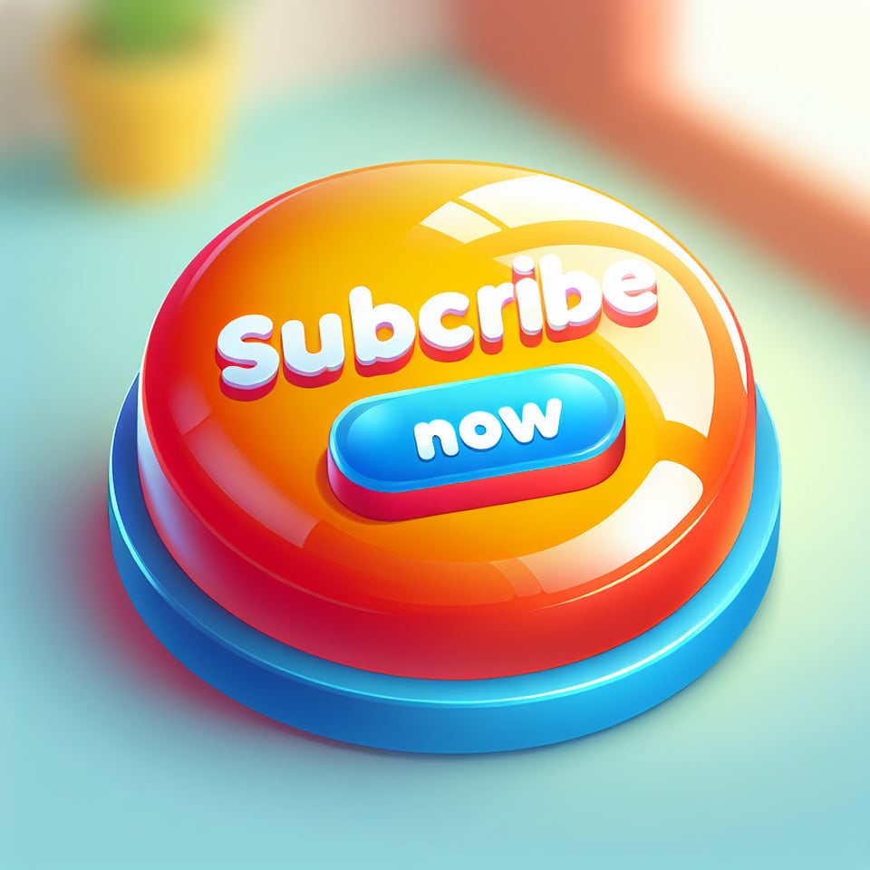 Subscribe now text effect image