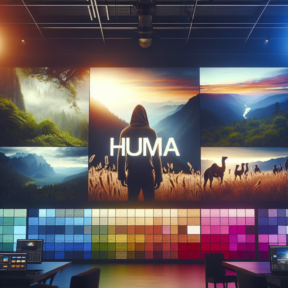 Huma name with beautiful bagroundcinematic text effect image