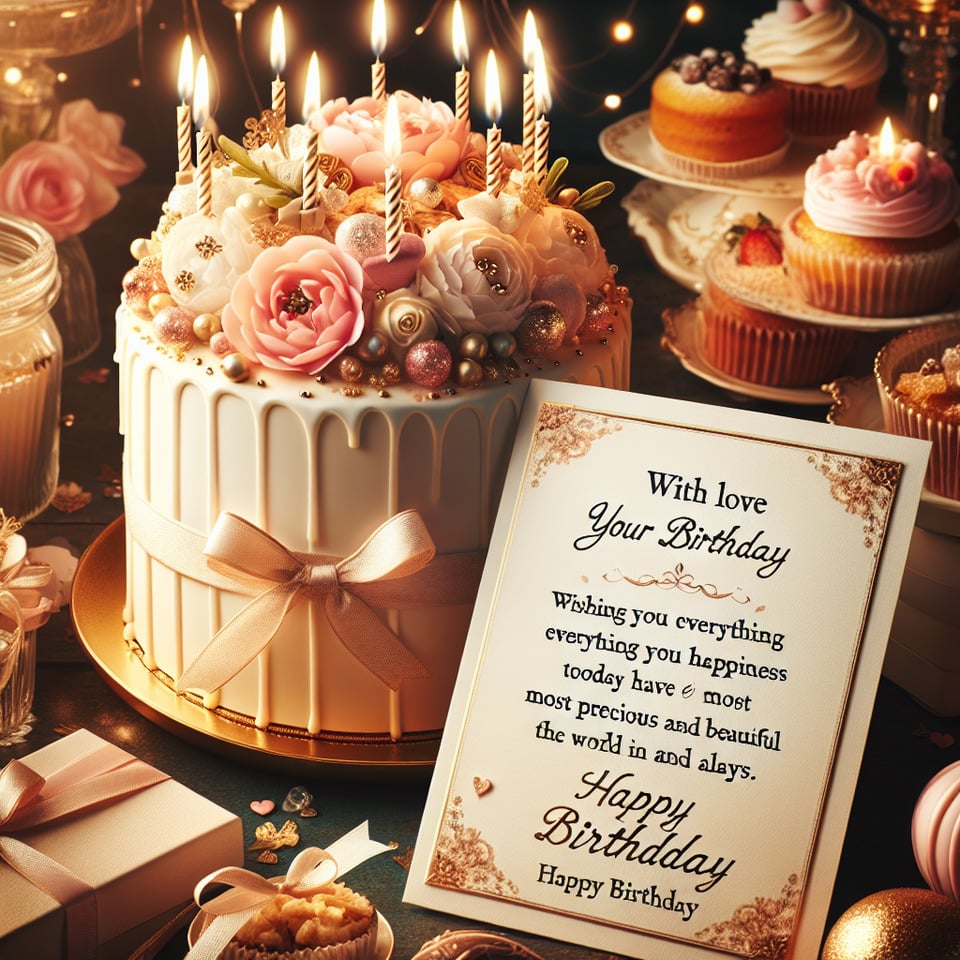 Thinging of you with love on your birthday and wishing you everything that brings you happiness today and always,There’s really nothing more I can give you when Already have the most precious and beautiful gift in the world to meHAPPY BIRTHDAY TO MY CUTEX WIFE… text effect image