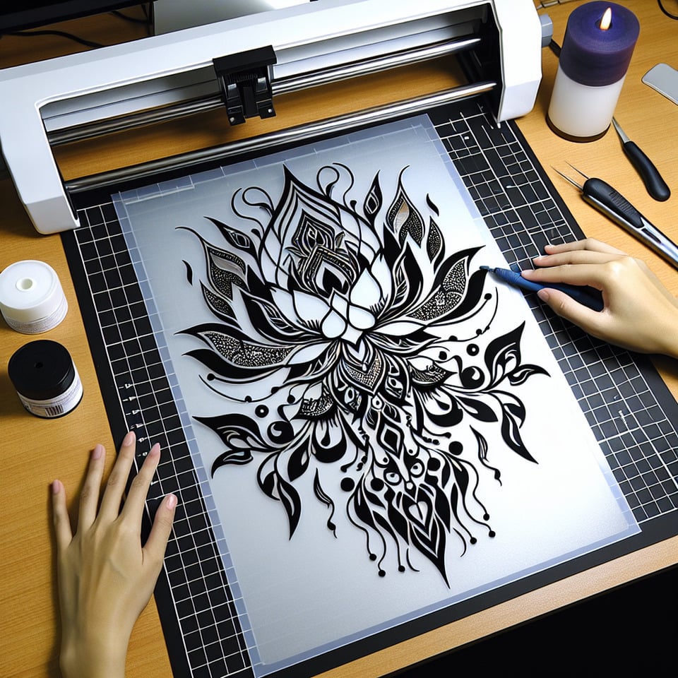 remove the background and covert the acrylic design file to be a cut file text effect image