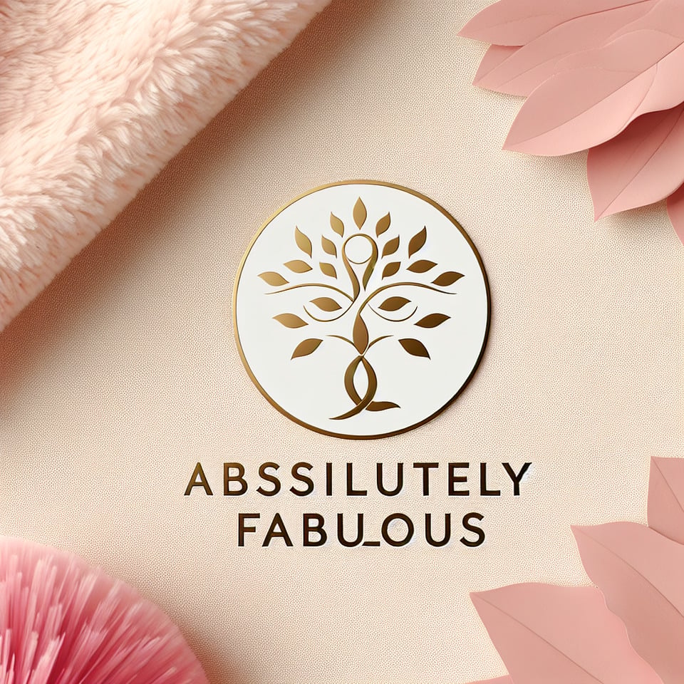 Logo pour mon entreprise de services beauté appelé absolument fabuleuses illustration text effect image