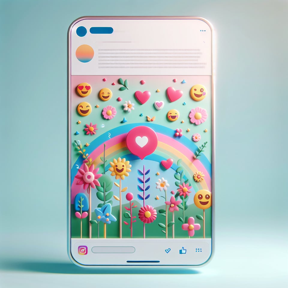 SOCIAL MEDIA POST text effect image