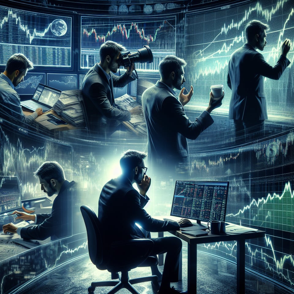 How to become a trader within 3 months ?cinematic text effect image