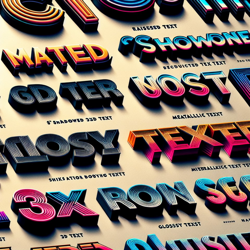text effect text effect image