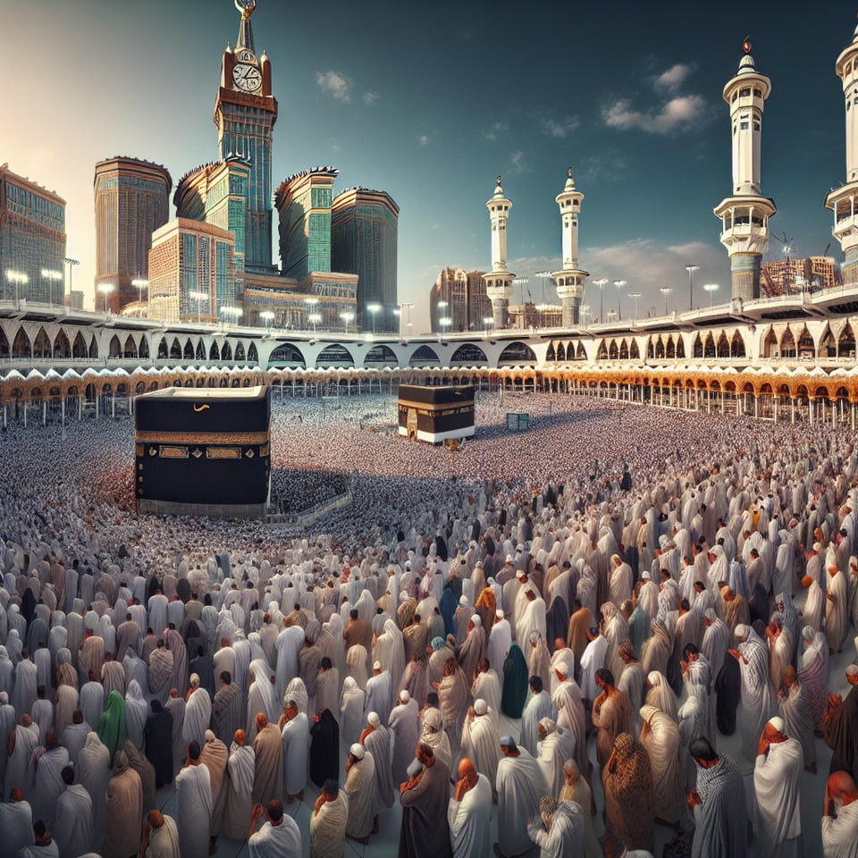 a holy place in maka  text effect image