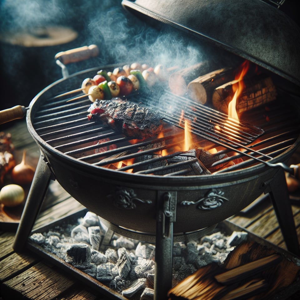 authentic grill text effect image