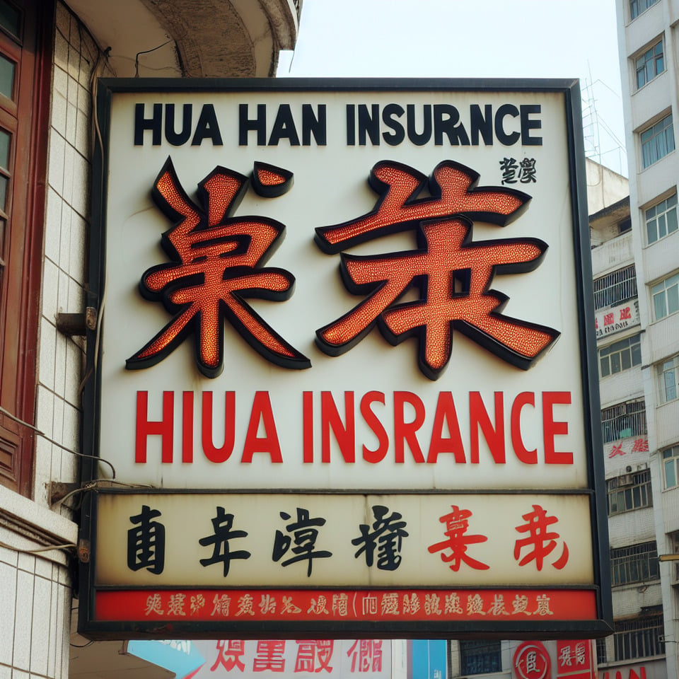 華瀚保經 text effect image