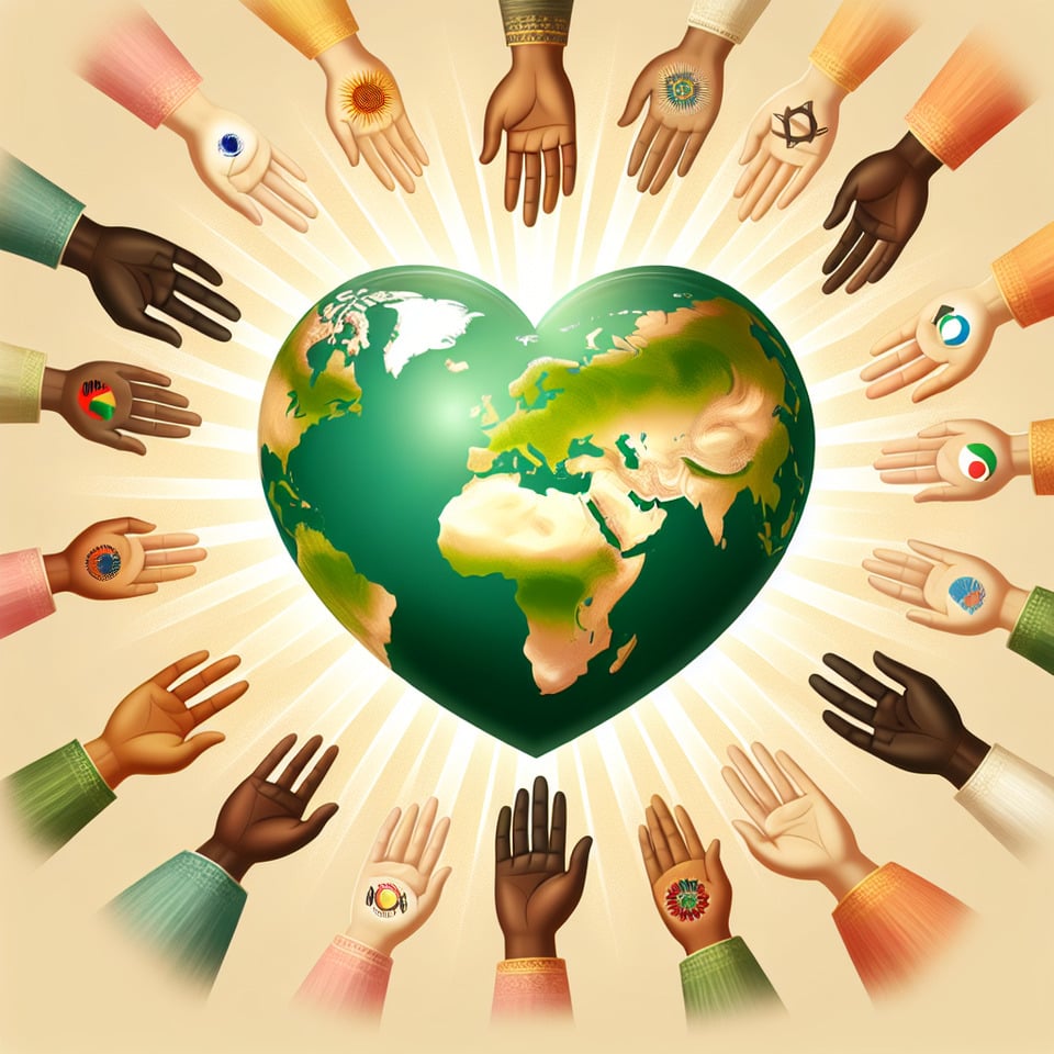 caring for the nations text effect image