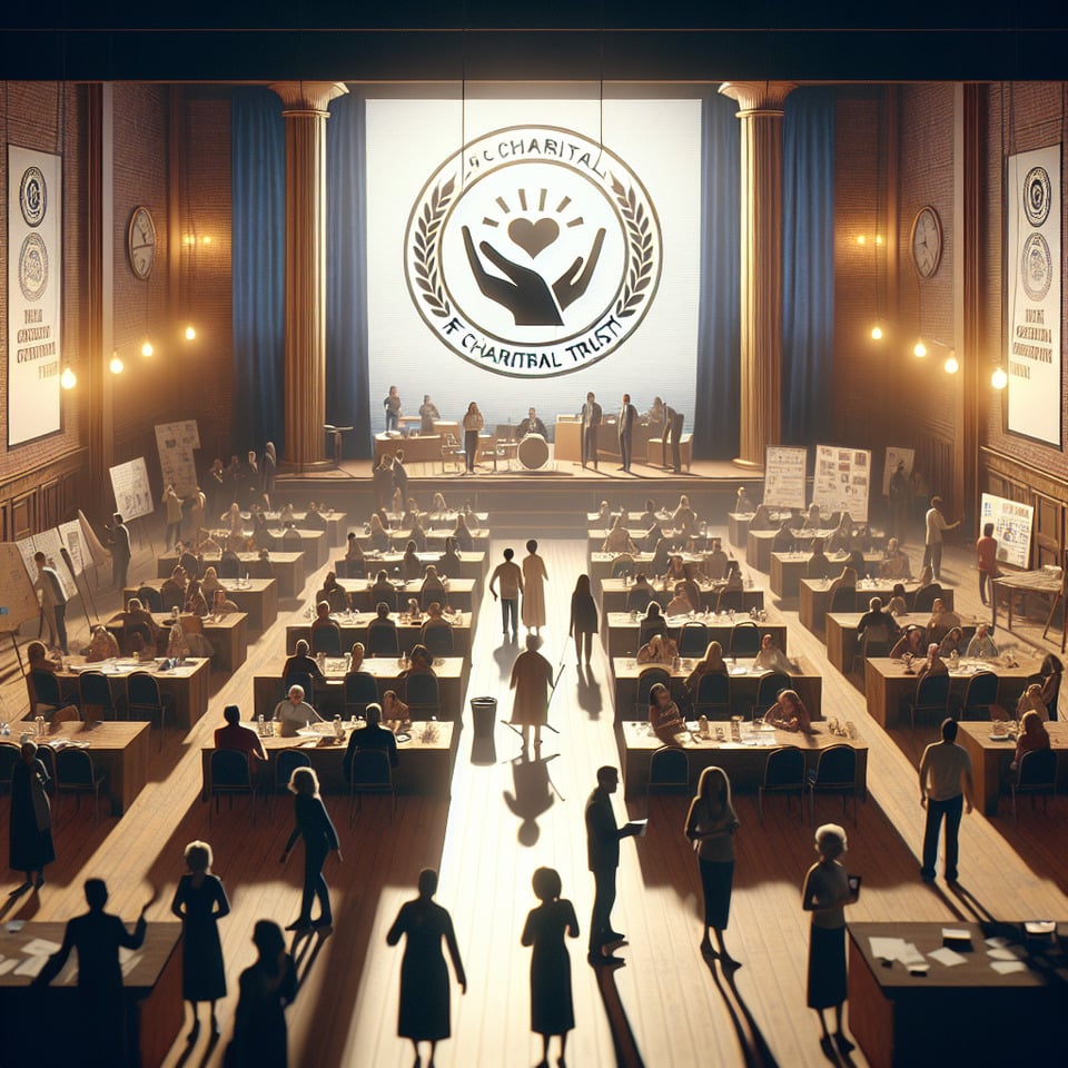 HI its Time to talk about AF CHARITABLE TRUSTcinematic text effect image