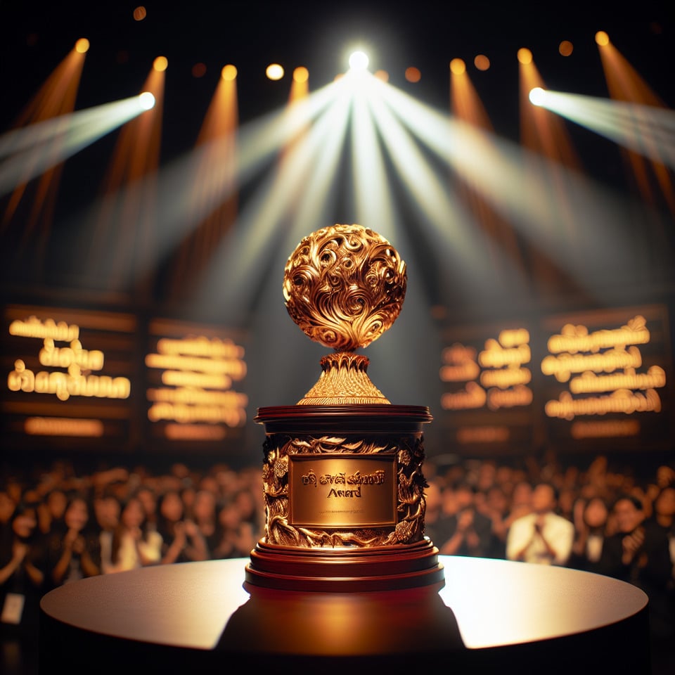 The National Creators Award text effect image