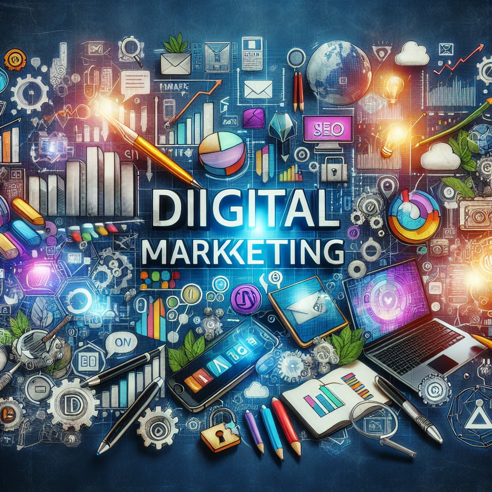 DIGITAL MARKETING TEXT text effect image