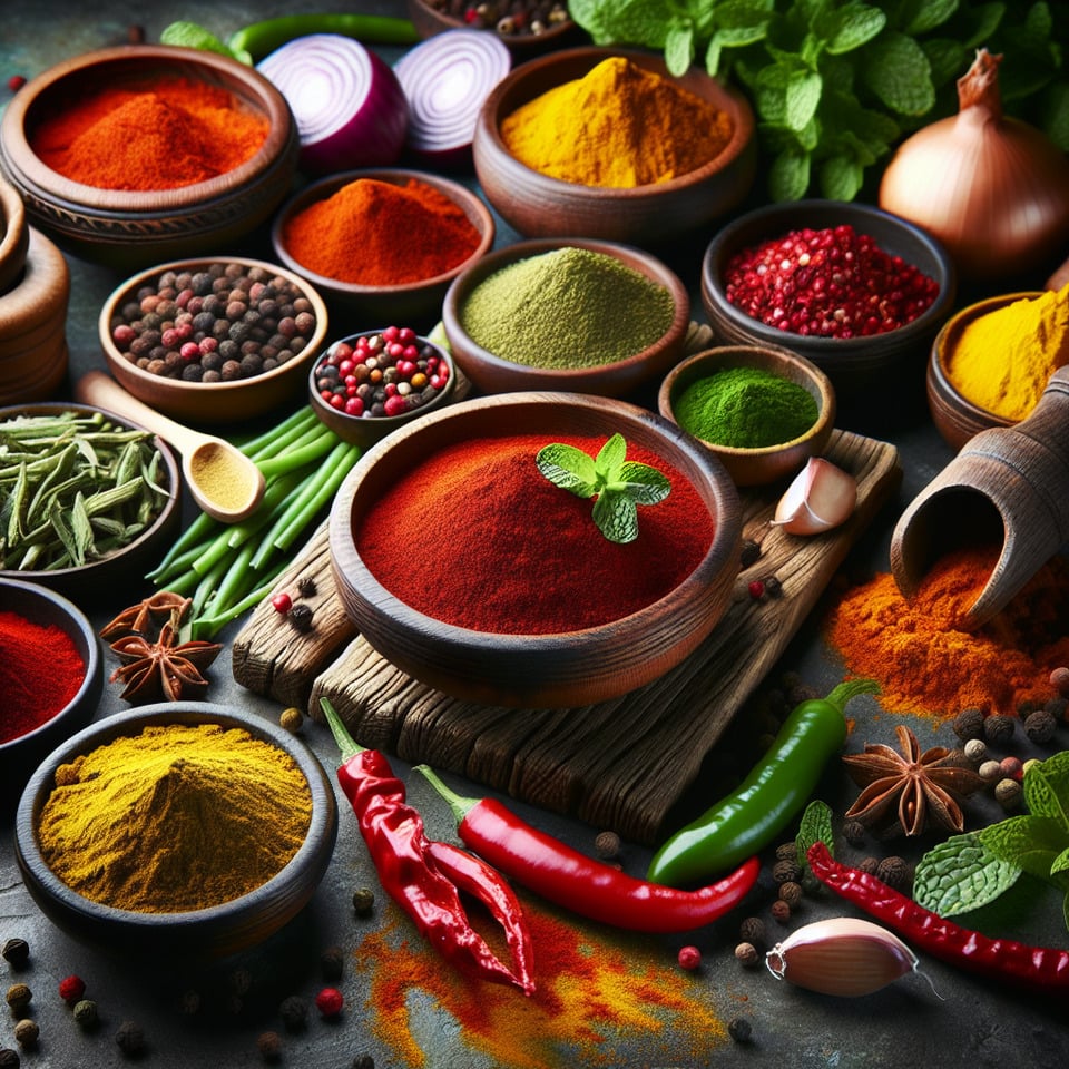 Real Taste ,Pure Spices text effect image