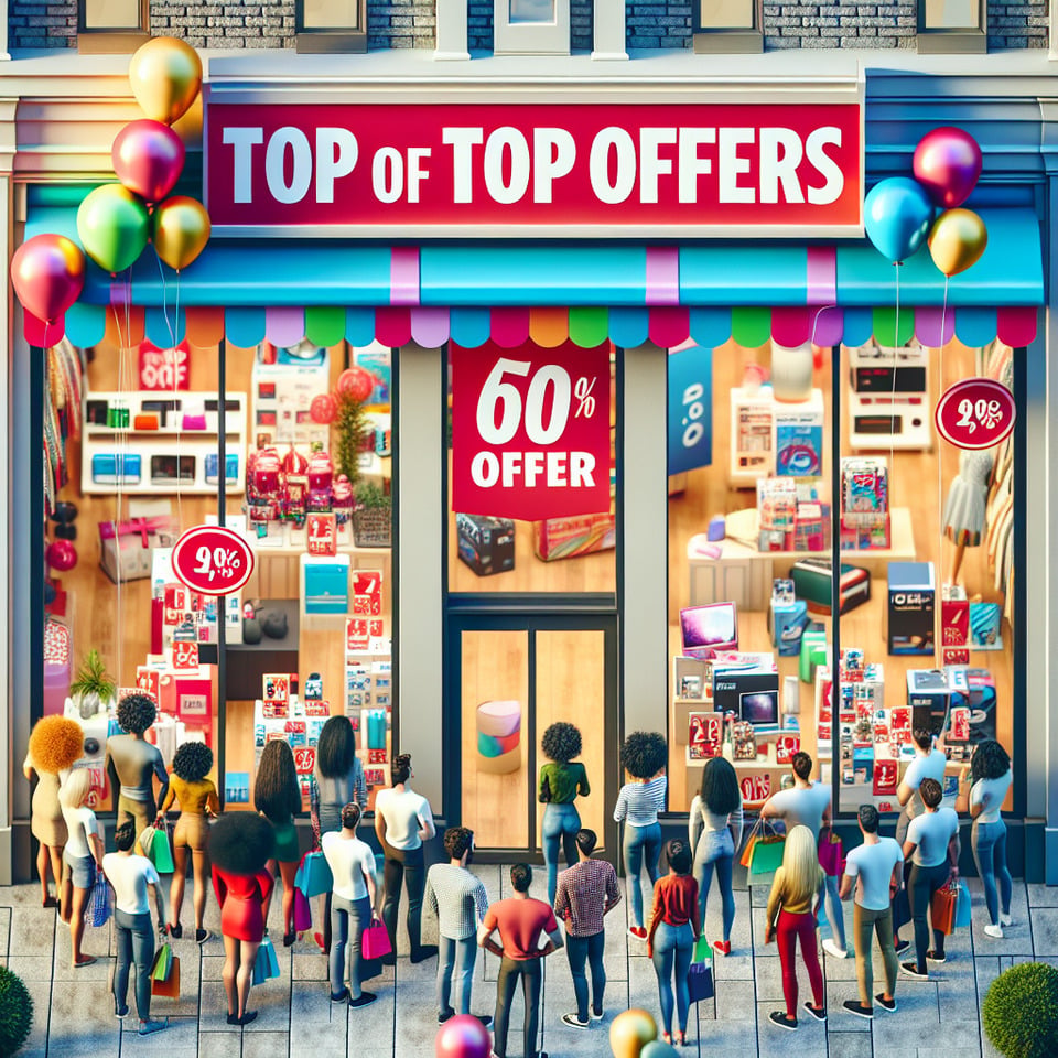 Top of Top Offers text effect image