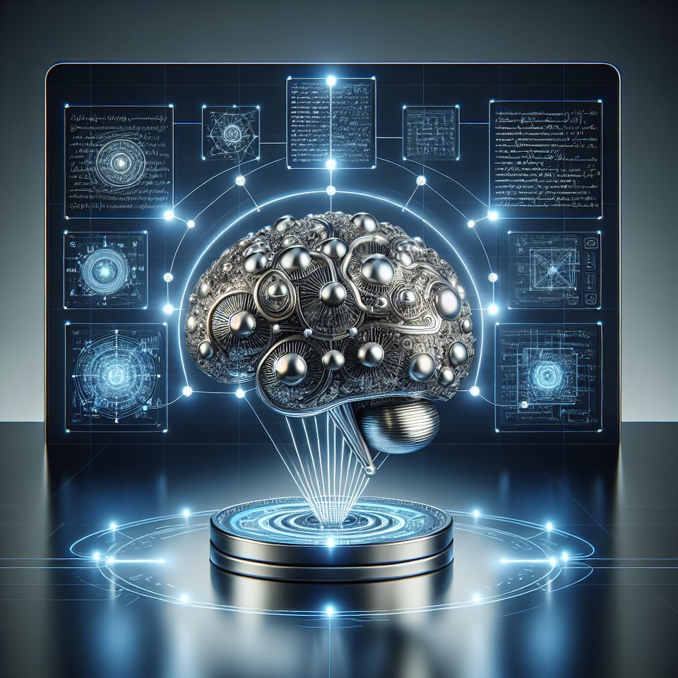 brainy tech ai text effect image