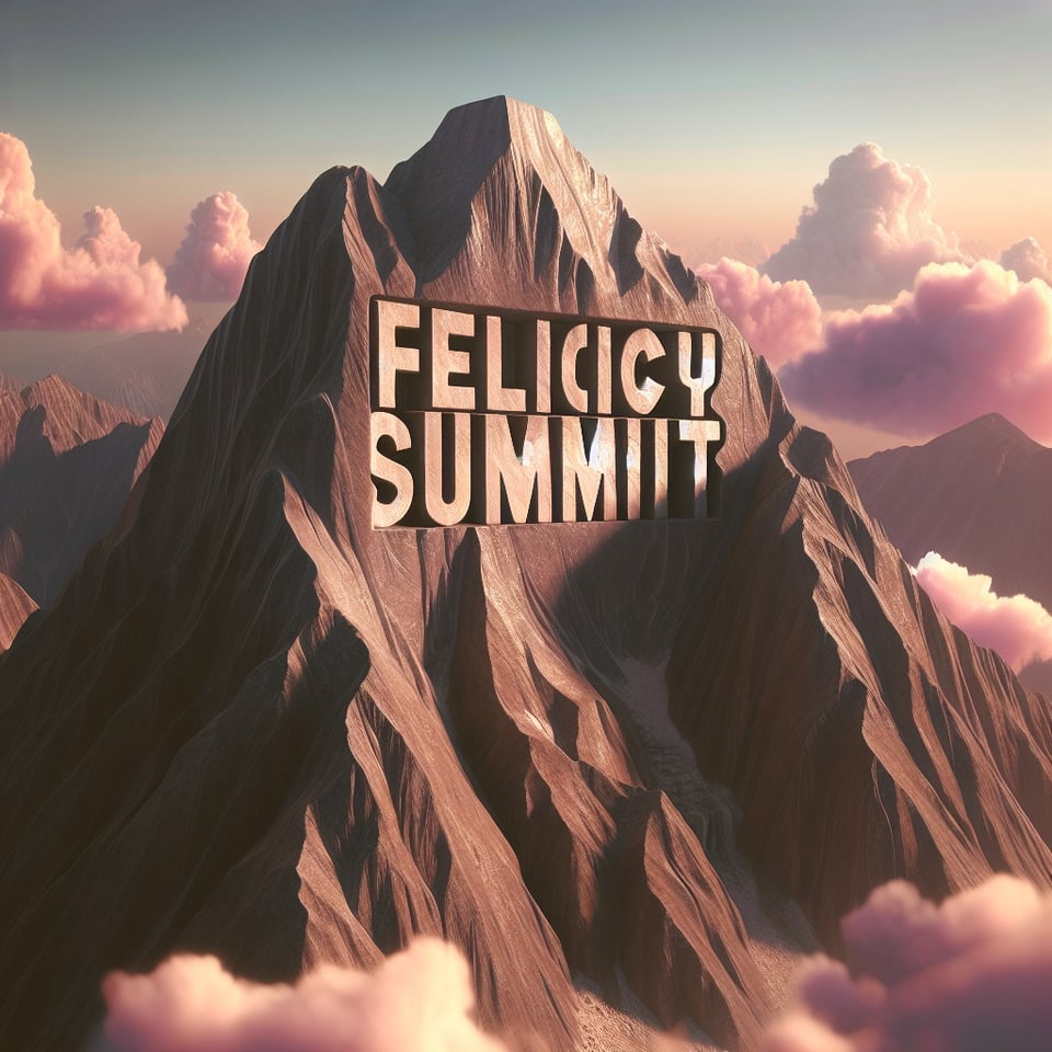 felicity summit written in stonecinematicillustration3d render text effect image