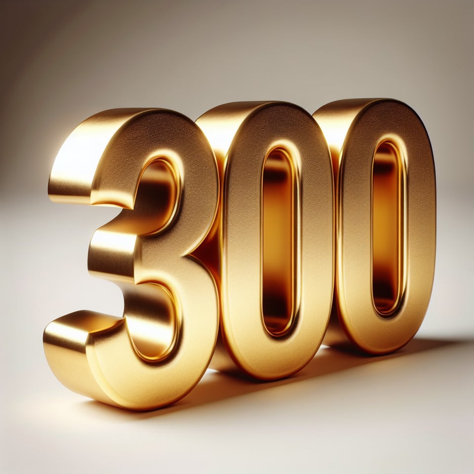 3000 3d golden text text effect image